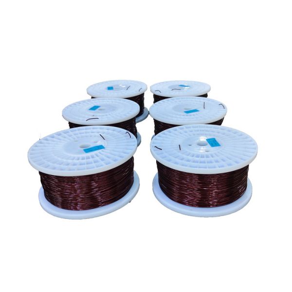 Thermal Class 155 Polyester Enamelled Cable PEW Grade Two Non Weldable ROHS Approved