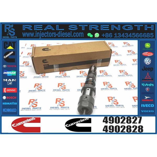 Truck tractor excavator diesel engine spare part QSK23 QSK60 QSK19 6D170 fuel injector 4902827 4077076 4062090