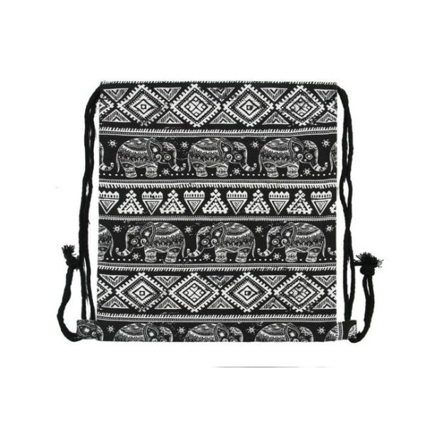 Изготовленные на заказ сумки строки тяги, термальный рюкзак Синч Дравстринг холста печатания передачи