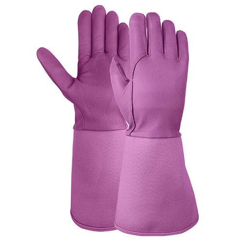 Couro longo Rose Pruning Garden Gloves/Thorn Proof Work Gloves de Hysafety