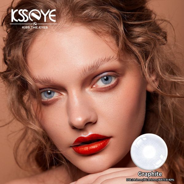 KSSEYE Lightly Tinted Daily Colored Contacts For Cosplay Costume Wedding