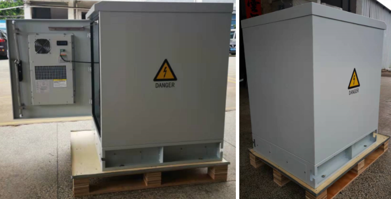 Активный охлаждать 16U шкаф шкафа 19 дюймов для базовой станции/на открытом воздухе