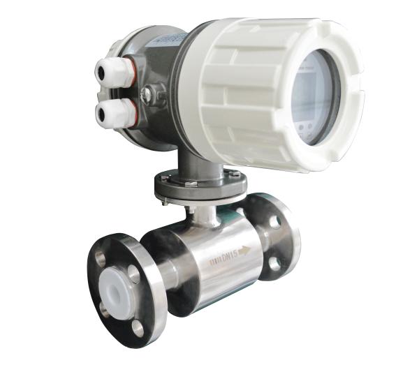Metro de flujo electromágnetico del acero inoxidable SS304 2 pulgadas - alta exactitud