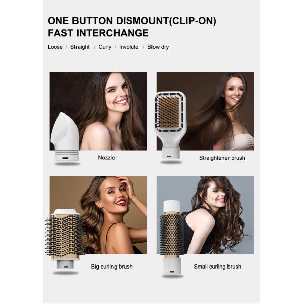 Заменимые раскручиватель и Curler волос чистят шнур питания щеткой 2.5m