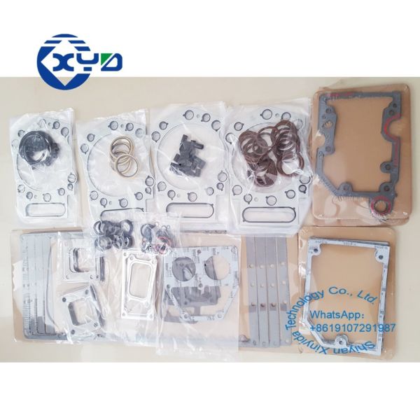 Части запасной части 3800731 двигателя автомобиля Cummins 4BT 6BT набор набивкой 4352581 тщательного осмотра верхний