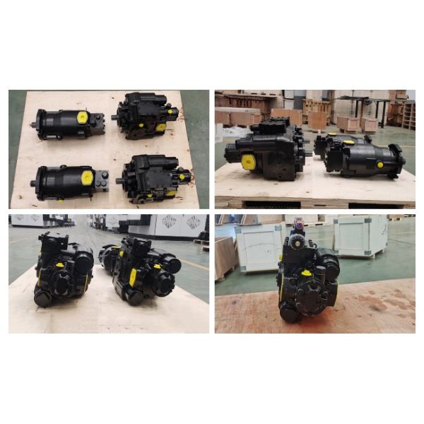 movimentação hidrostática Sistema de movimentação hidráulico do motor da bomba e bomba de pistão variável do misturador de cimento