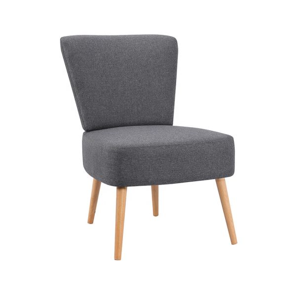 Fine Modern Fabric Accent Chair Covers Wooden Legs Black Plastic Simplicity