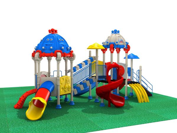 Car Style Kids Outdoor Playground Equipment , Plastic Outdoor Play Equipment TQ - QC1151