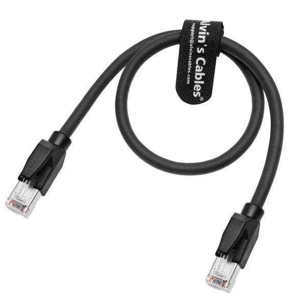 Les câbles d'Alvin Cat6 Profinet câble 1m blindé industriel plaqué or