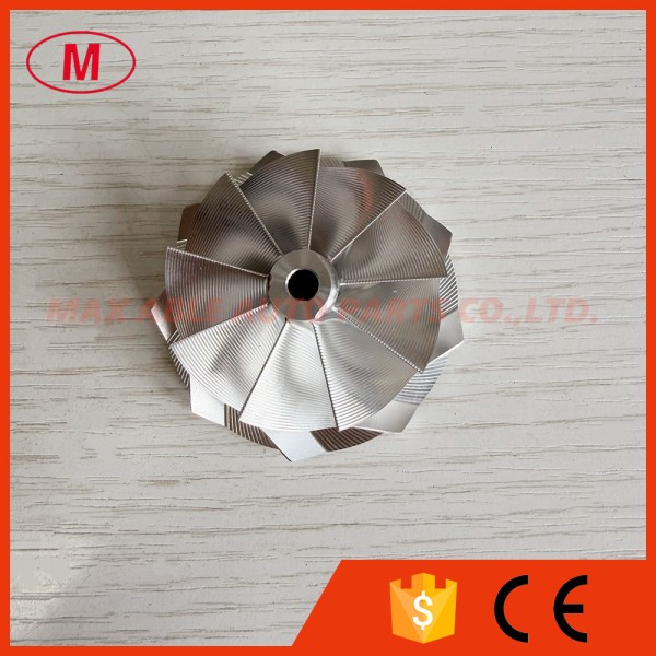 TD04HL 47.04/58.00mm 9+0 blades point milling Turbocharger milling/aluminum 2618/billet compressor wheel