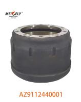 Precio de fábrica utilizado para el tambor de freno Sinotruk AZ9112440001 HOWO A7 WG9231342006