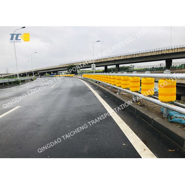 Продвинутая технология Rolling Guardrail Barrier Устойчивая к ударам