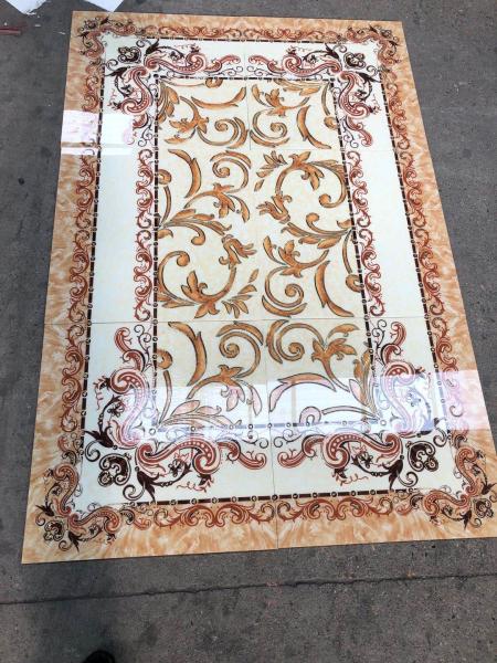600x600mm White Carrara Crystal Polished Porcelain Tile