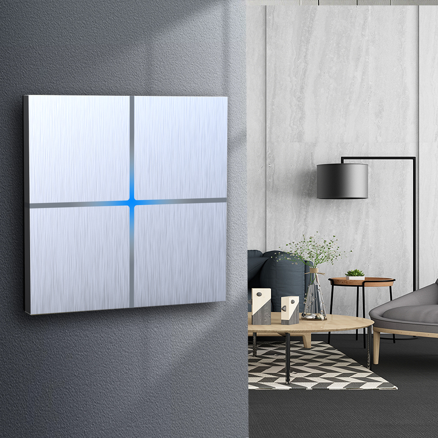 Newest WiFi Smart Wireless Light Switch with for Tuya Module Remote Control CE RoSH 10A Max Current Touch Panel