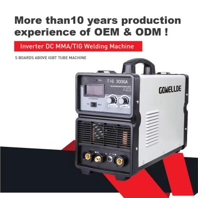 Argônio Tig Welder For Soldering Working de TIG300GA TIG Inverter Welding Machine Welding