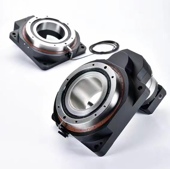 High Precisiness Hollow Rotary Actuator , Hollow Rotary Platform CNC Table