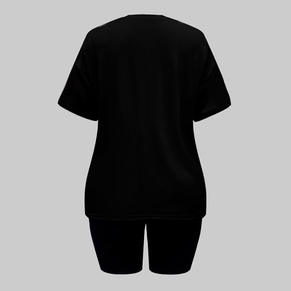 Outdoor Events Women Two Piece Outfits Round Neck Beach Trips Summer Co Ord