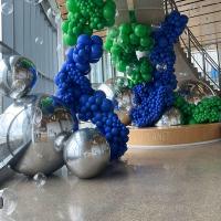 Balón de espejo inflables para el escenario