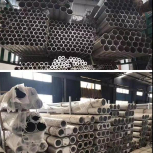 o tubo da liga 6061 6063 de alumínio expulsou em volta de/610mm retangulares