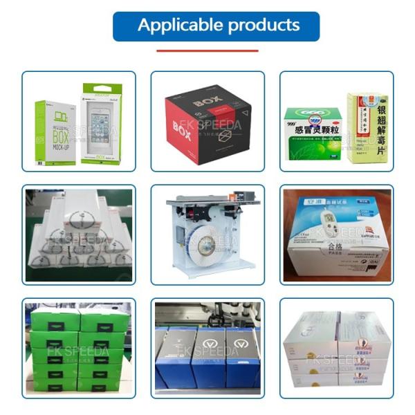 Máquina de aplicação de etiquetas de canto manual para fabricação diária da indústria química