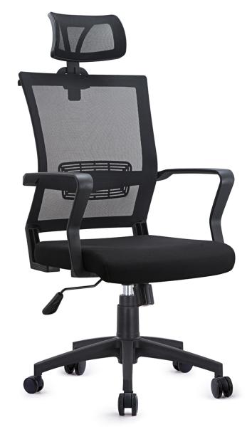 Gas Lift Mesh Seat Office Chair , Head Up And Down Adjustable Computer Chair