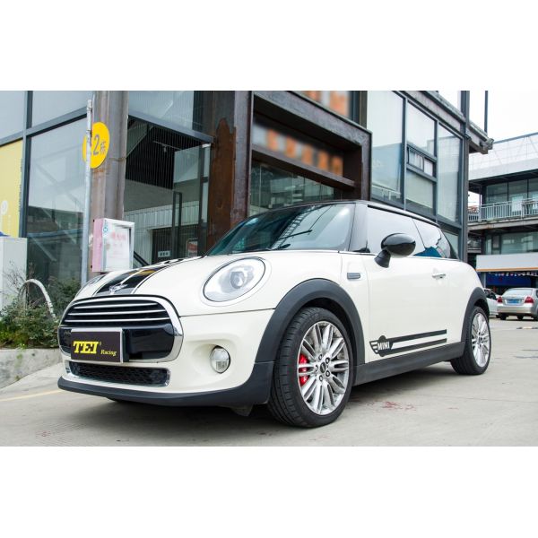 Мини R56 R53 R55 4 поршневый тормозный комплект 300 мм 330 мм 345 мм переднее колесо 16 дюймов 17 дюймов 18 дюймов