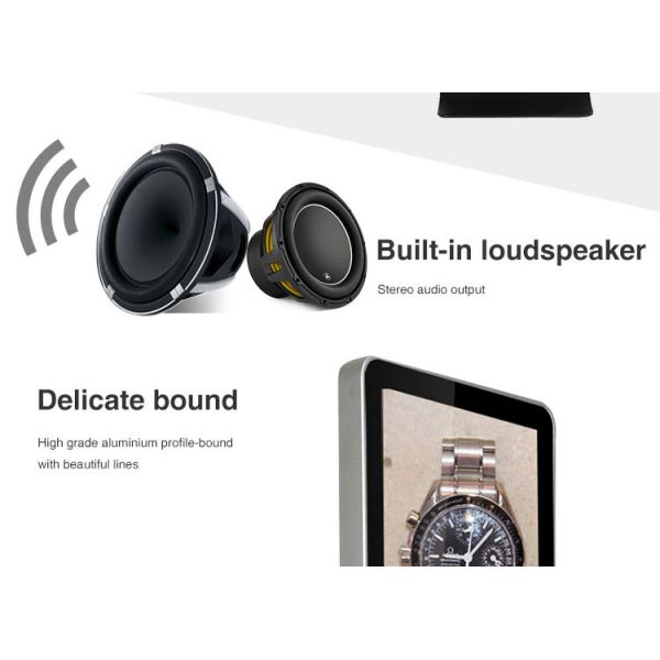 32 inch Shopping Mall  Metal Wireless 3G Wifi Android 4.2 Samsung LCD Indoor Kiosk Advertising Display Digital Signage