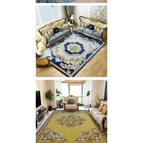 Handmade Customized Wool Bedroom Floor Carpets Living Room Dining Room Floor Mat