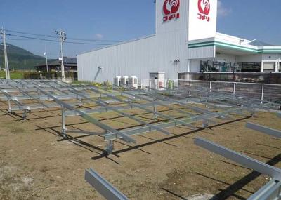 Large Scale Ground Mounting System Corrosion Resistant With Anodized Treatment