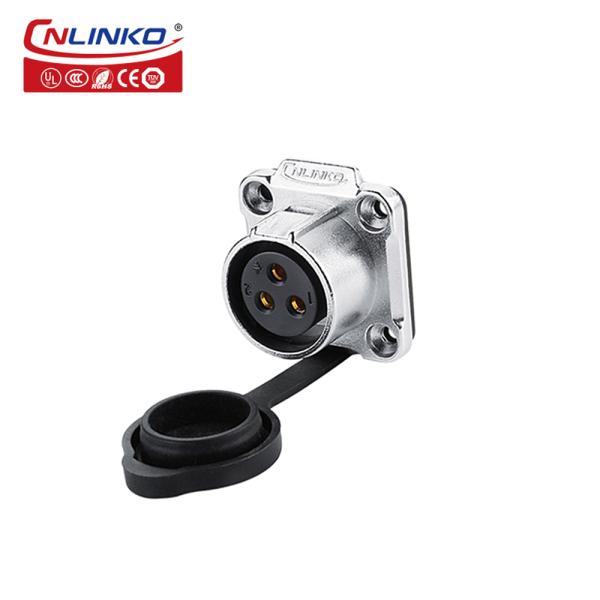 Industrial 3 Pin Plug Socket Male and Female Wire Connector Waterproof Plug and Socket DC Power Jack Electrical Cable Connector