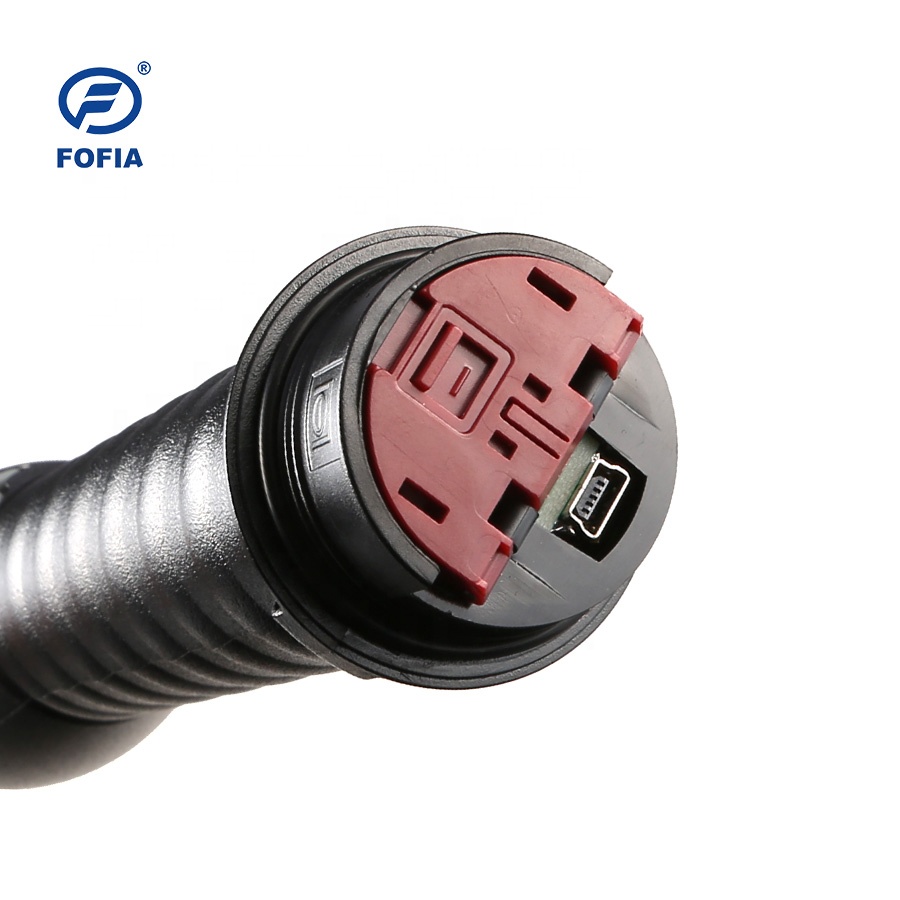 FOFIA PT280 134.2kHz RFID Reader PVC NLIS Australia ICAR Approved Cattle ID 7000 Records Storage 10-20cm Reading Distance ISO