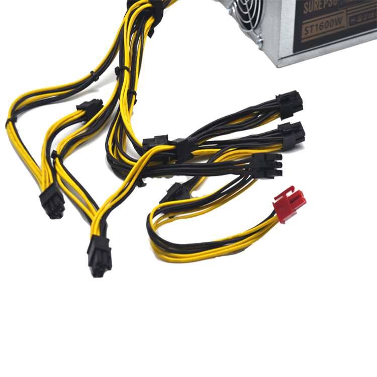 Hot selling  New Switching Power Supply 1600 Watt A6 S7 S9 Case PC power supply