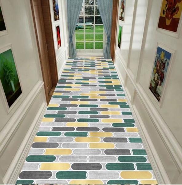Rectangle Commercial Floor Mat Stairs Entry Door Hallway Carpet 140cm Width