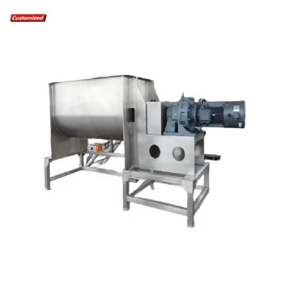 Máquina de mistura de pó de grande capacidade de 1500L com camisa de vapor de aço inoxidável