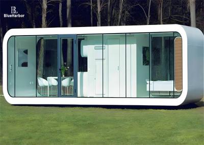 Galvanized Square Tube Frames Space Capsule House for Modern Office Design and Multi-Purpose Apple Cabins