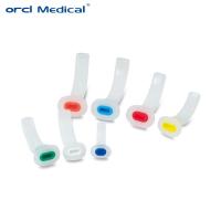 Vía aérea de Guedel orofaríngea codificada por colores con patrón PE médico
