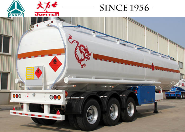 Легкий трейлер топливозаправщика обслуживания размер полезной нагрузки 11500*2500*3700мм 40000 кг
