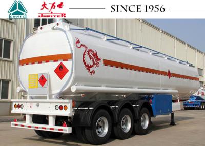 Easy Maintenance Fuel Tanker Trailer 40000 Kgs Payload 11500*2500*3700mm Dimension