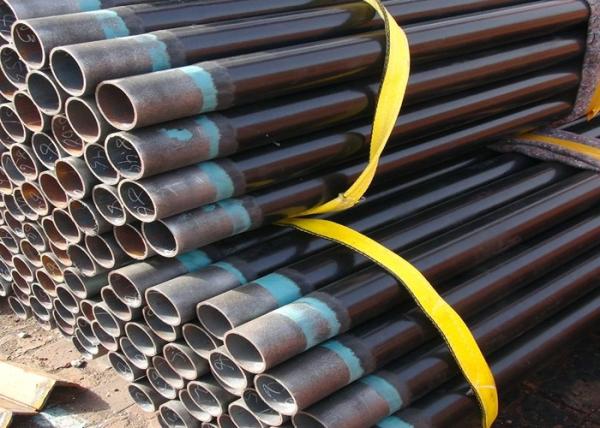 ERW Sch 40 Carbon Steel Pipe Spiral Welded Round Shape 3 - 50mm Thickness