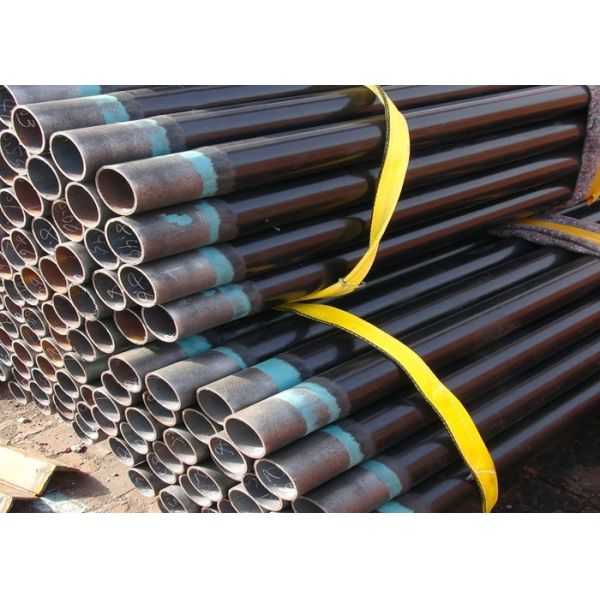 ERW Sch 40 Carbon Steel Pipe Spiral Welded Round Shape 3 - 50mm Thickness