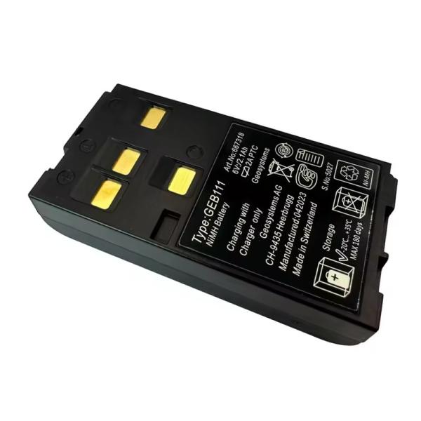 GEB111 Batterie pour TPS TC RCS GS SR Série DINA03 10 Surveillance électronique du niveau NI-MH 6V 2100mAh