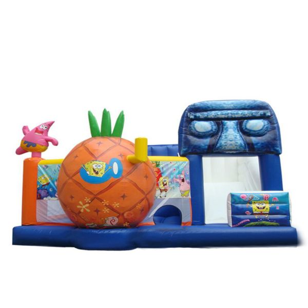 Замок парка атракционов коммерчески скача, коммерчески раздувная спортивная площадка