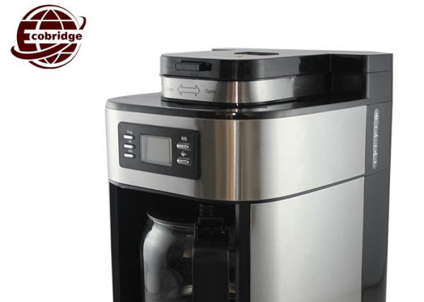 Durable Multi Capsule Coffee Maker For Home Capacity 1.25L 8-10Cups Silver