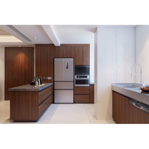 Современные китайские красно-коричневые кухонные принадлежности из нержавеющей стали