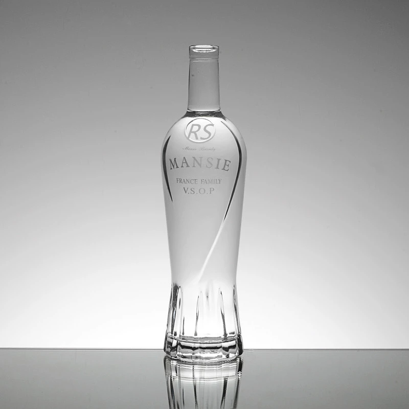 Customized 1000ml 750ml 700ml 500ml Glass Bottle for Liquor Vodka Gin Whiskey CE Standard