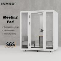 Modern 2 Person Pod Sound Insulation Two Person Meeting Pod 490kg
