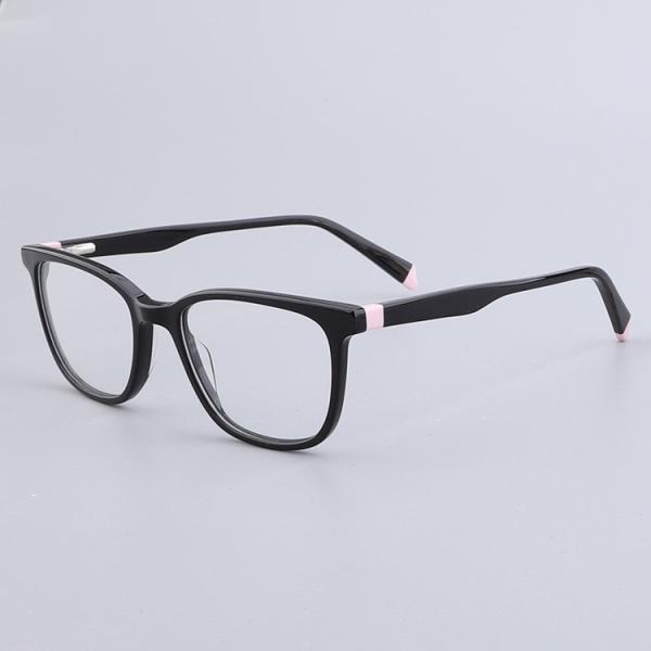 45mm Retro Acetate Optical Frame For Unisex Eyeglasses