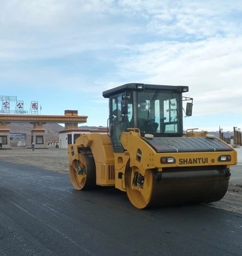 SR26T / SR30T Pneumatic Road Building Machines 26 Ton / 30 Ton Wheel Tire Road Roller Equipment