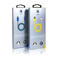 Tirage en couleurs 4 gravant la boîte en refief de empaquetage faite sur commande de câble de données de téléphone d'Android pour la boîte de câble d'Usb