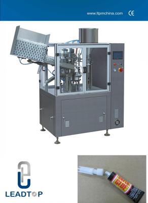 4kw 380V / 220V Hot Glue Tube Filling Sealing Machine With Alarm System